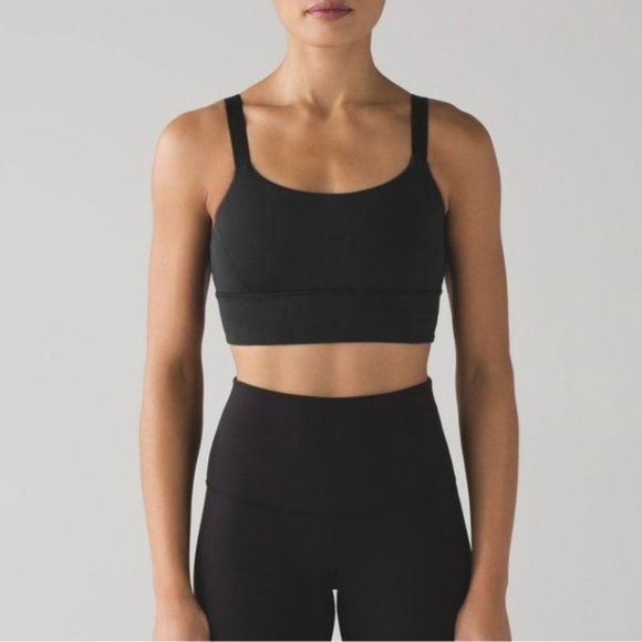 lululemon athletica Other - Lululemon Black Both Ways Longline Sports Bra